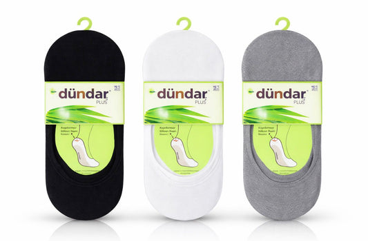 Pack de 3 chaussettes mocassin 100% coton